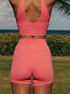 Free People Movement Sz XL Never Better High-Waist Biker Shorts NWT